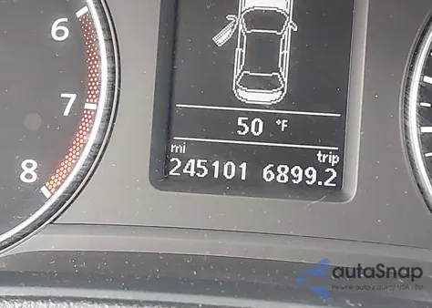 2013 Volkswagen Passat 2.5L Se z USA, uszkodzony, nr VIN 1VWBP7A31DC130859